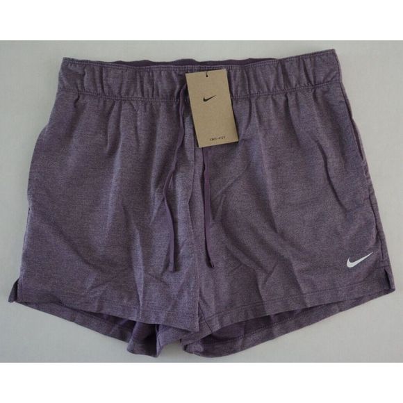 Nike DA0319 Women's Sz S Amethyst Smoke Purple Dri-Fit Attack Training Shorts - Picture 1 of 5